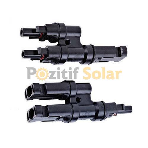 2 Lİ KONNEKTÖR T BRANÇ GÜNEŞ PANELİ BAĞLANTI APARATI