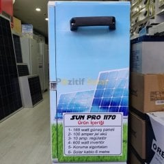 SunPro1170 Taşınabilir Güç Kaynağı Solar Jenaratör Hazır Set