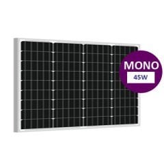 50 Watt  Monokristal Güneş Paneli 1. Sınıf A Class