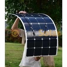 Lexron 130 Watt Monokristal Esnek Güneş Paneli Sunpower Hücre