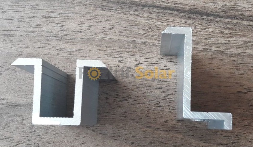 PANEL TUTUCU Z TİPİ SONLAMA APARATI ALEMİNYUM