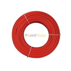 MC4 KONNEKTÖRLÜ 6 MM 20 METRE SOLAR GÜNEŞ PANELİ KABLOSU 10+10 mt