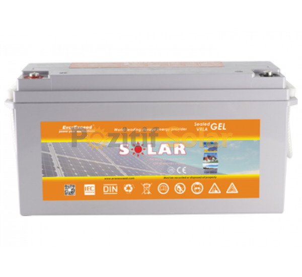 EVEREXCEED JEL AKÜ 150 AMPER 2 YIL GARANTİ 1.SINIF 10 YIL ÖMÜRLÜ