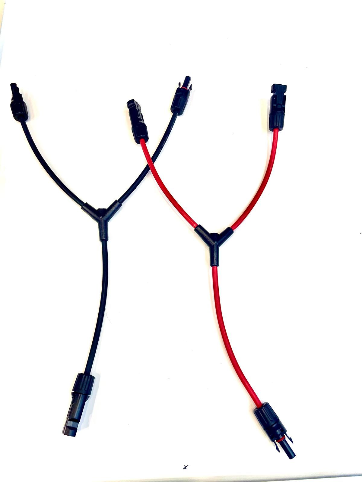 2 Lİ MC4 SOLAR KONNEKTÖR 2 İN 1 KABLOLU PARALELLEME