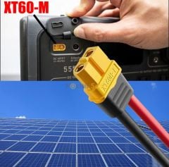 EcoFlow ,Anker Güneş Paneli Taşınabilir Şarz Kablosu ( 5 Metre ) XT-60 Jak Mc4 Konnektör