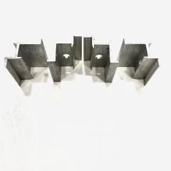 4 Adet Güneş Paneli Aleminyum Sonlama Kelepçesi ( Z Klemp )