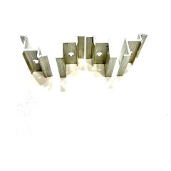 4 Adet Güneş Paneli Aleminyum Sonlama Kelepçesi ( Z Klemp )