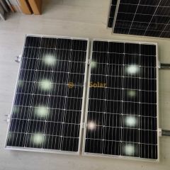 Güneş Paneli Montaj Aparatı 6 Panel İçin 14 Adet 30 cm Profil 14 Adet Klemp