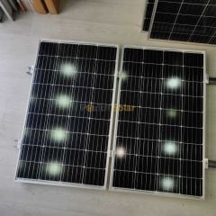 Güneş Paneli Montaj Aparatı 6 Panel İçin 14 Adet 30 cm Profil 14 Adet Klemp