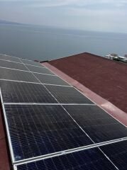 Güneş Paneli Montaj Aparatı 6 Panel İçin 14 Adet 30 cm Galvaniz Profil 14 Adet Klemp