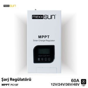 Mexxsun 60 Amper Mppt Şarj Regülatörü  12/24/48 Volt