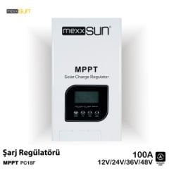 Mexxsun 100 Amper Mppt Şarj Regülatörü  12/24/48 Volt