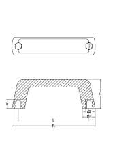 Sunpro 10 Adet Çok Amaçlı Plastik Siyah Kulp