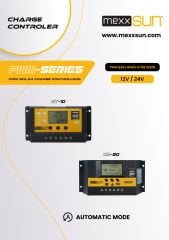 Mexxsun PWM 10A 12/24V (AT10)  Şarz Kontrol Cihazı