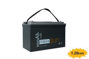 Mexxsun Lityum Akü 12,8V 100Ah LiFePo4  1280Wh