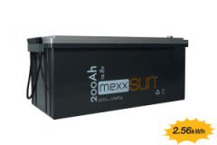 Mexxsun Lityum Akü 12,8V 200Ah  LiFePo4 2560Wh