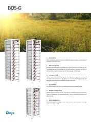 DEYE Yüksek Voltaj Lityum Akü 30.72 kWh