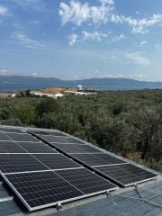 Güneş Paneli Montaj Aparatı 10 Panel İçin 20 Adet 30 cm Galvaniz Profil 20 Adet Klemp