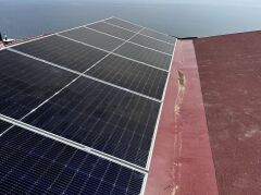 Güneş Paneli Aleminyum Montaj Aparatı 6 Panel İçin 6 Adet 250 cm Boy Alüminyum Profil 10 Adet Orta Klemp 4 Adet Son