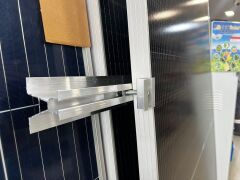 Güneş Paneli Montaj Aparatı 4 Panel İçin 10 Adet 30 cm Alüminyum Profil 10 Adet Klemp