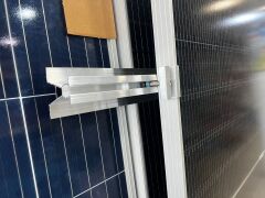 Güneş Paneli Montaj Aparatı 4 Panel İçin 10 Adet 30 cm Alüminyum Profil 10 Adet Klemp