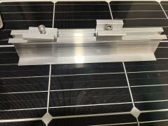 Güneş Paneli Montaj Aparatı 6 Panel İçin 14 Adet 30 cm Alüminyum Profil 14 Adet Klemp