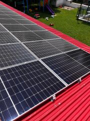 Güneş Paneli Montaj Aparatı 10 Panel İçin 22 Adet 30 cm Alüminyum Profil 22 Adet Klemp