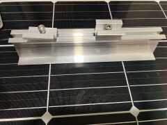 Güneş Paneli Montaj Aparatı 10 Panel İçin 22 Adet 30 cm Alüminyum Profil 22 Adet Klemp