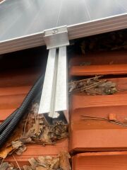 Güneş Paneli Montaj Aparatı 1 Panel İçin Klemplerİ, Çatı Kancası ve Sigma Profil