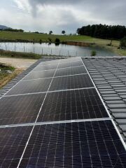 Güneş Paneli Montaj Aparatı 4 Panel İçin Klempleri, Çatı Kancası ve Galvaniz Profilleri